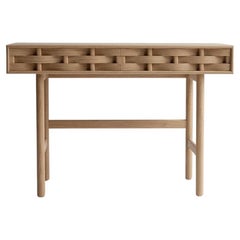 Scrivania Weave di Ringvide, Wood Oak, Olio naturale, Scandinavo