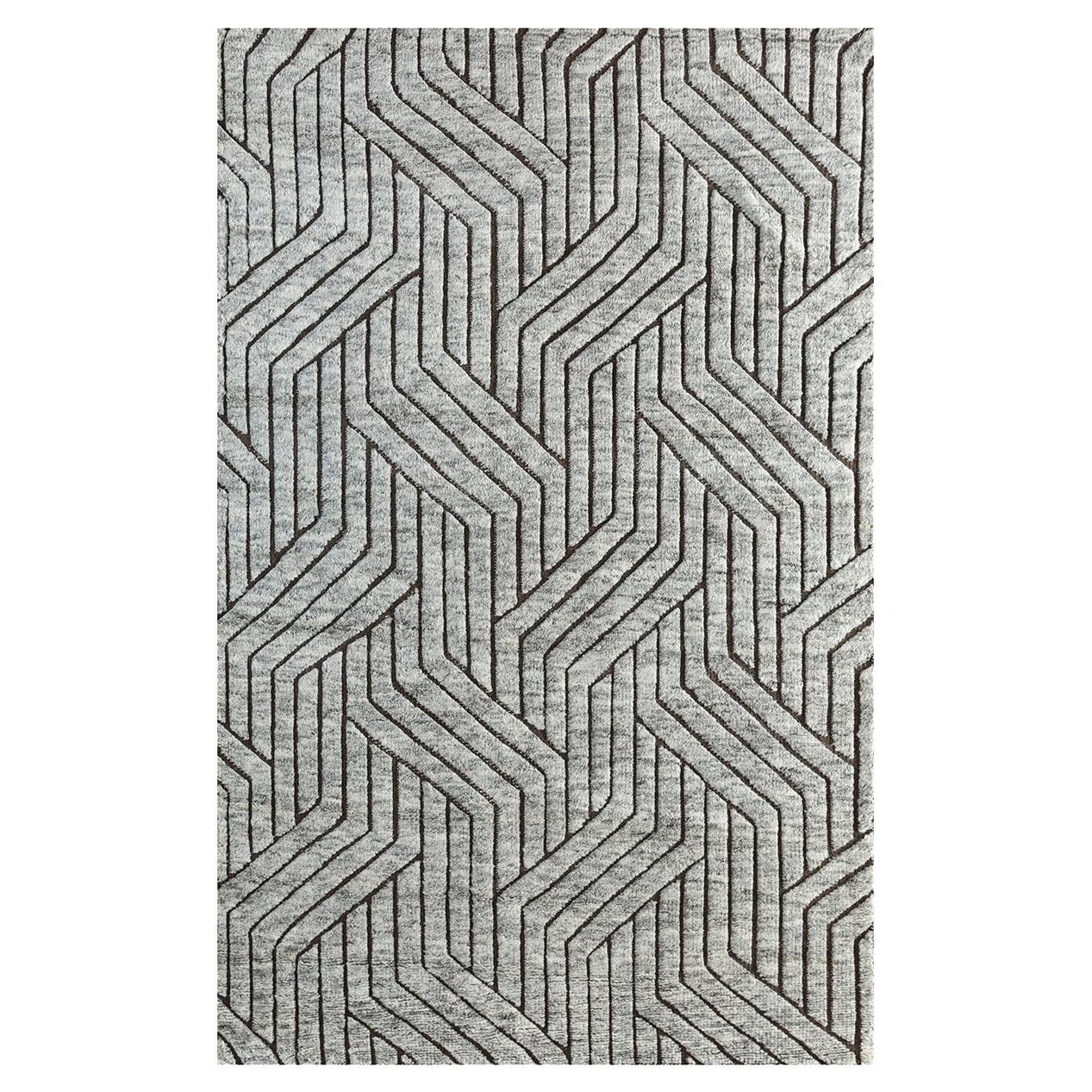 Weave Rug by Rural Weavers, Knotted, Wool, 240x300cm For Sale