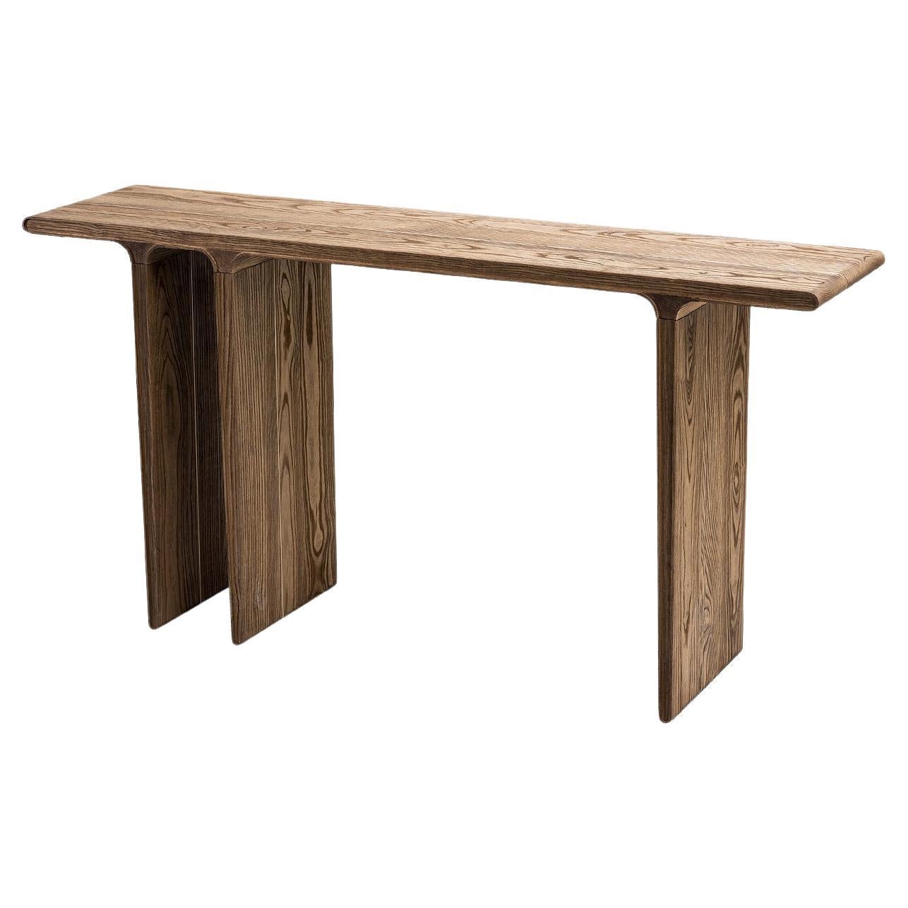 Weaver Ash Console Table For Sale