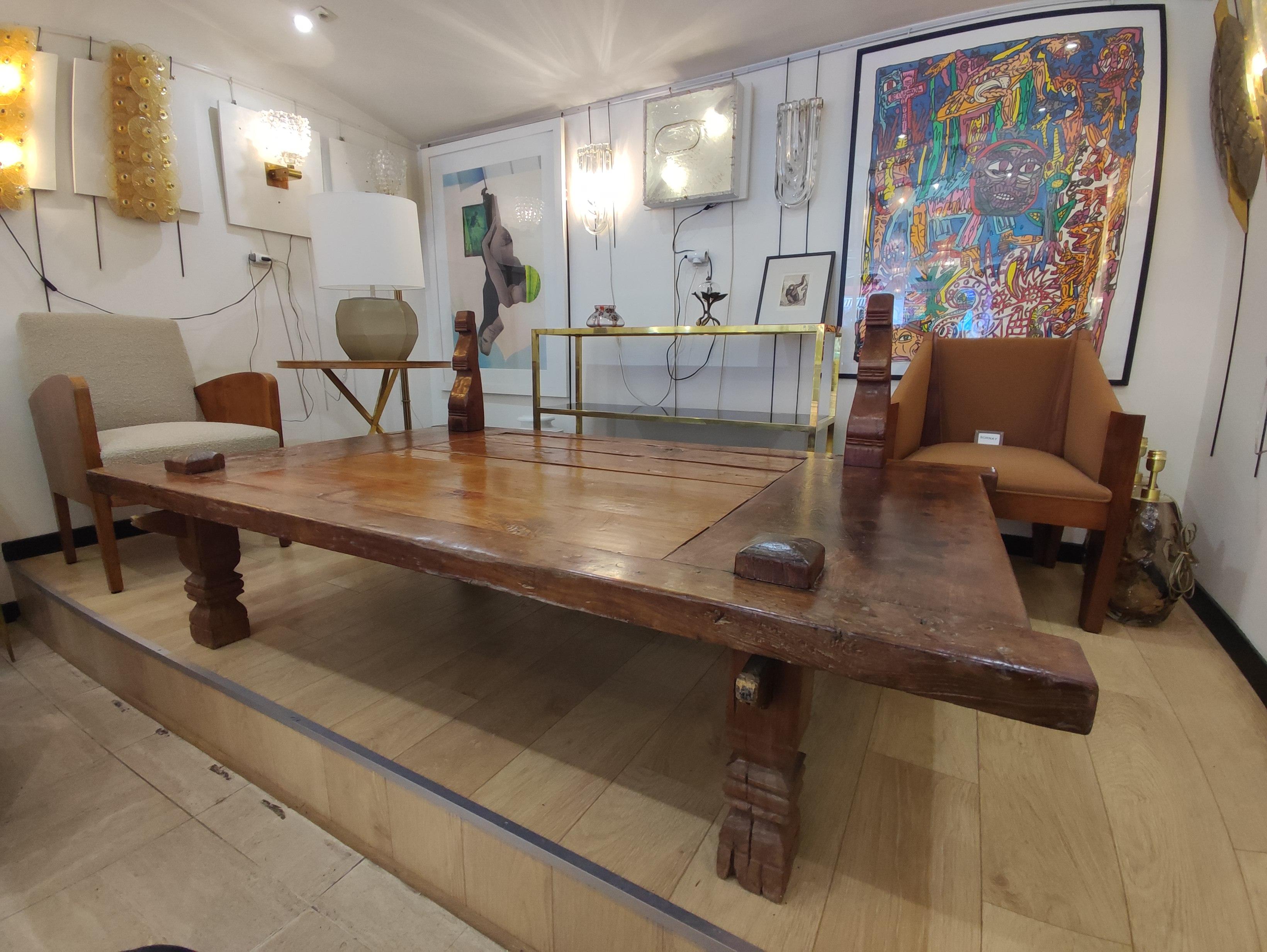 Table basse de tisserand , Madura (Indonésia) fin du XIX°siècle en vente 1