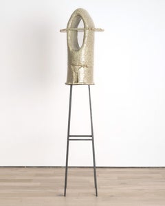 "Weaving In Times" Ceramic Sculpture by Pernille Pontoppidan Perdersen, 2022