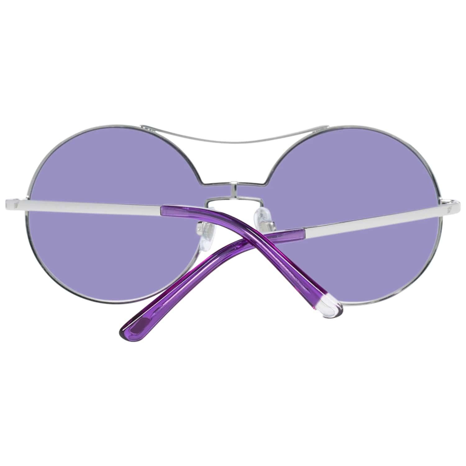 Purple Web Mint Women Silver Sunglasses WE0211 0016Z 126-137 mm