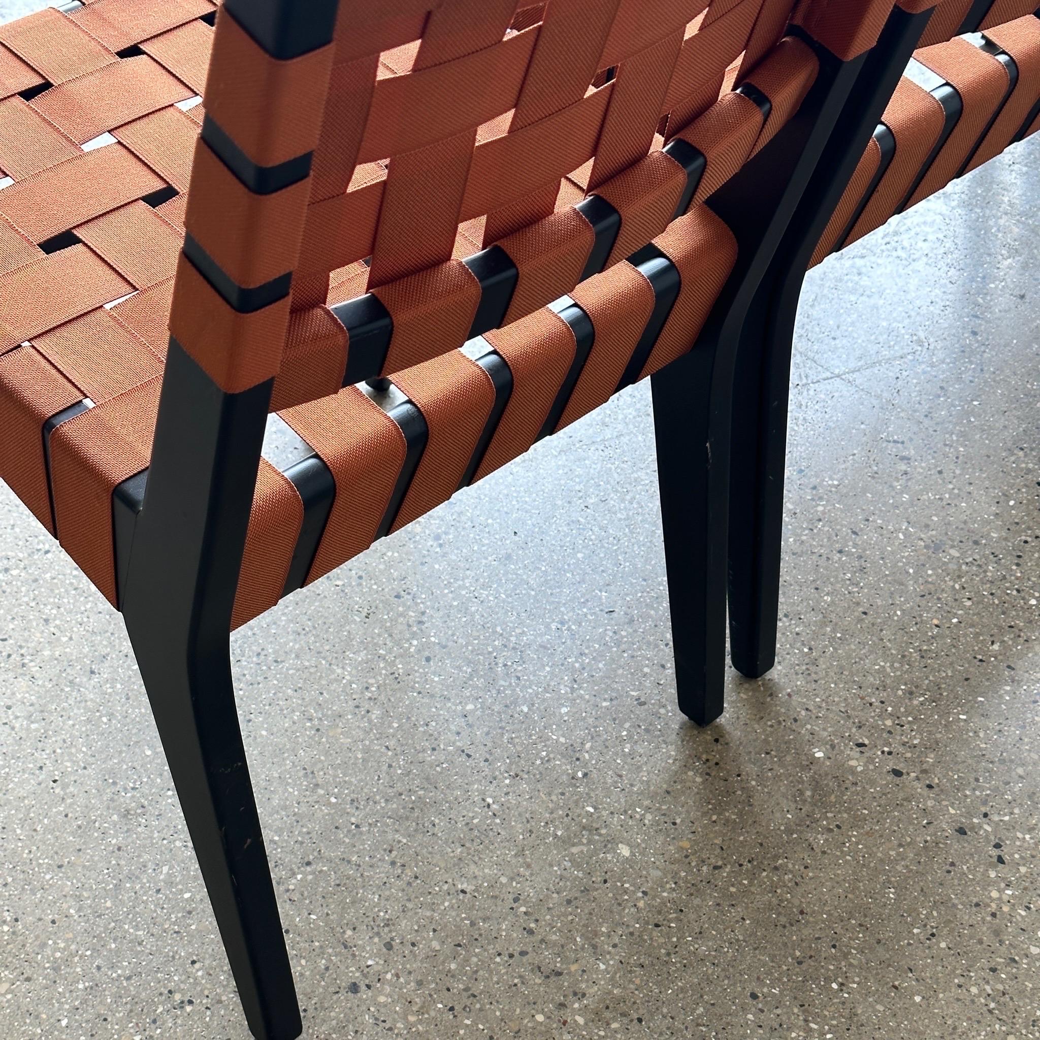 Contemporary Webbed Dining Chairs by Jens Risom for Knoll