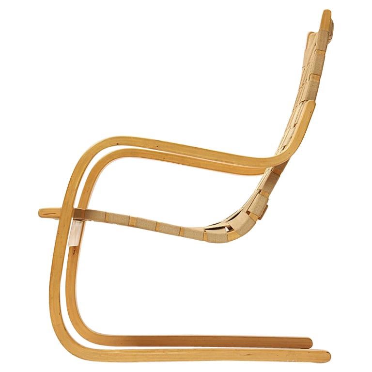 Webbed Lounge Chair by Alvar Aalto for Artek