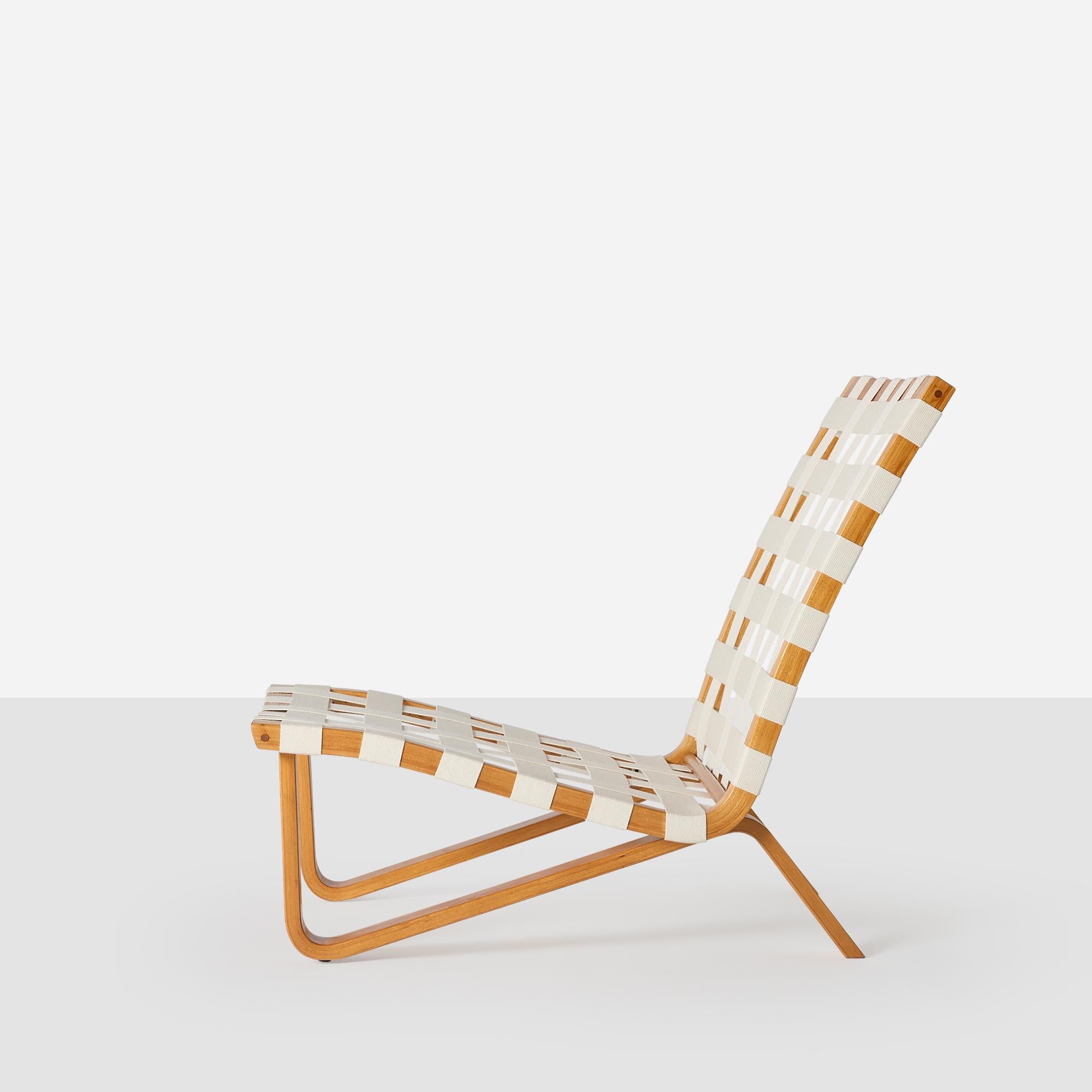 Américain Fauteuil de salon Webbed de Clifford Pascoe en vente