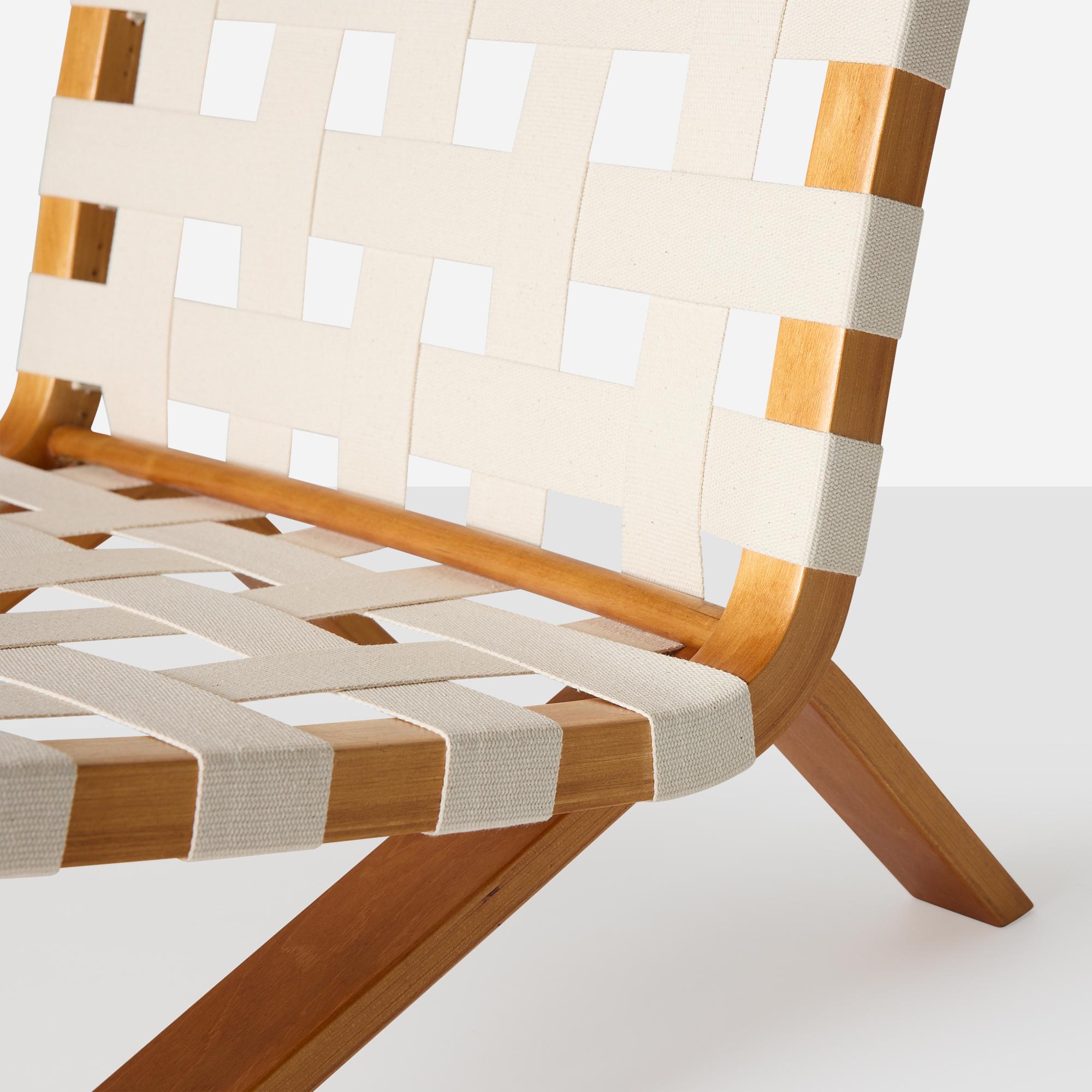Fauteuil de salon Webbed de Clifford Pascoe Bon état - En vente à San Francisco, CA