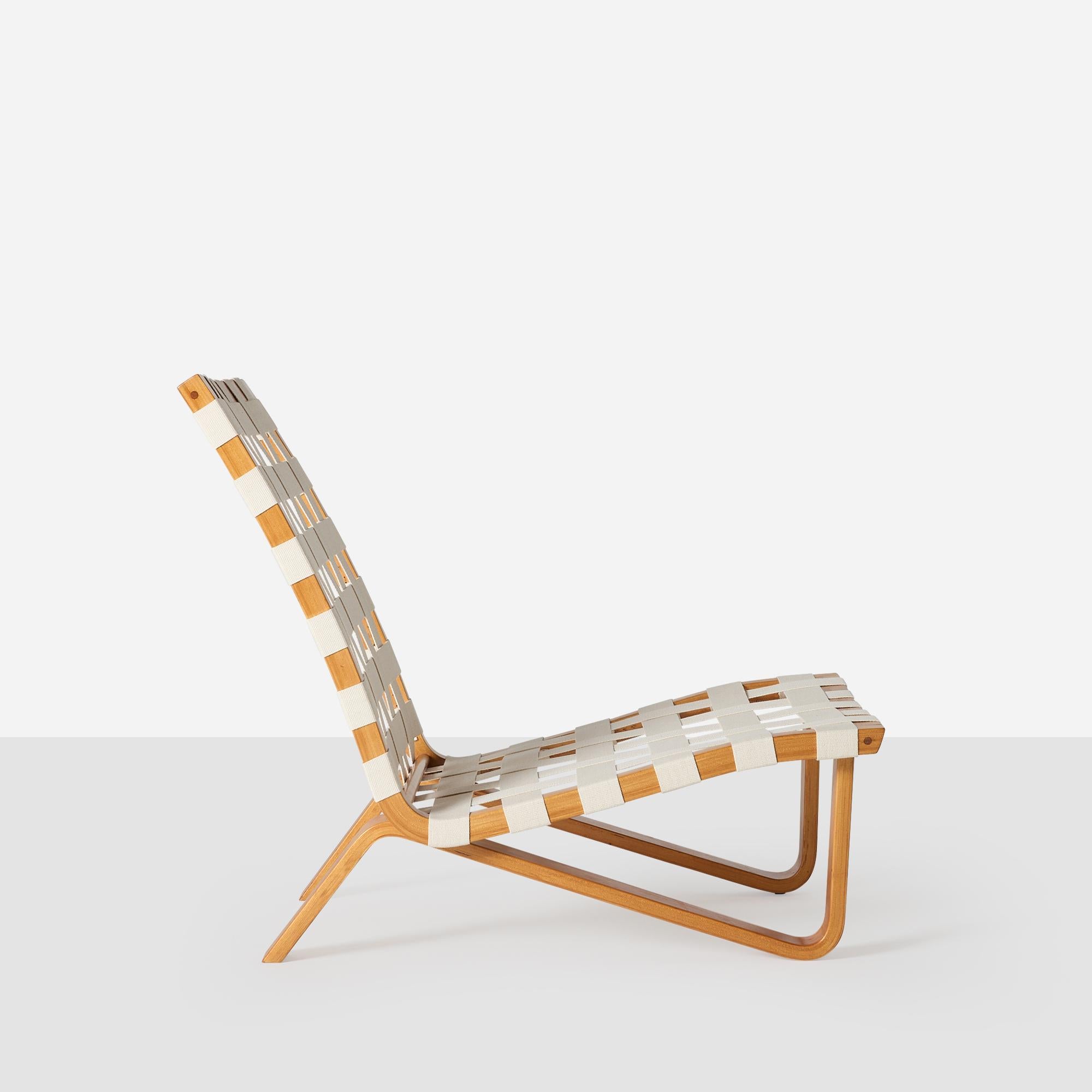 20ième siècle Fauteuil de salon Webbed de Clifford Pascoe en vente