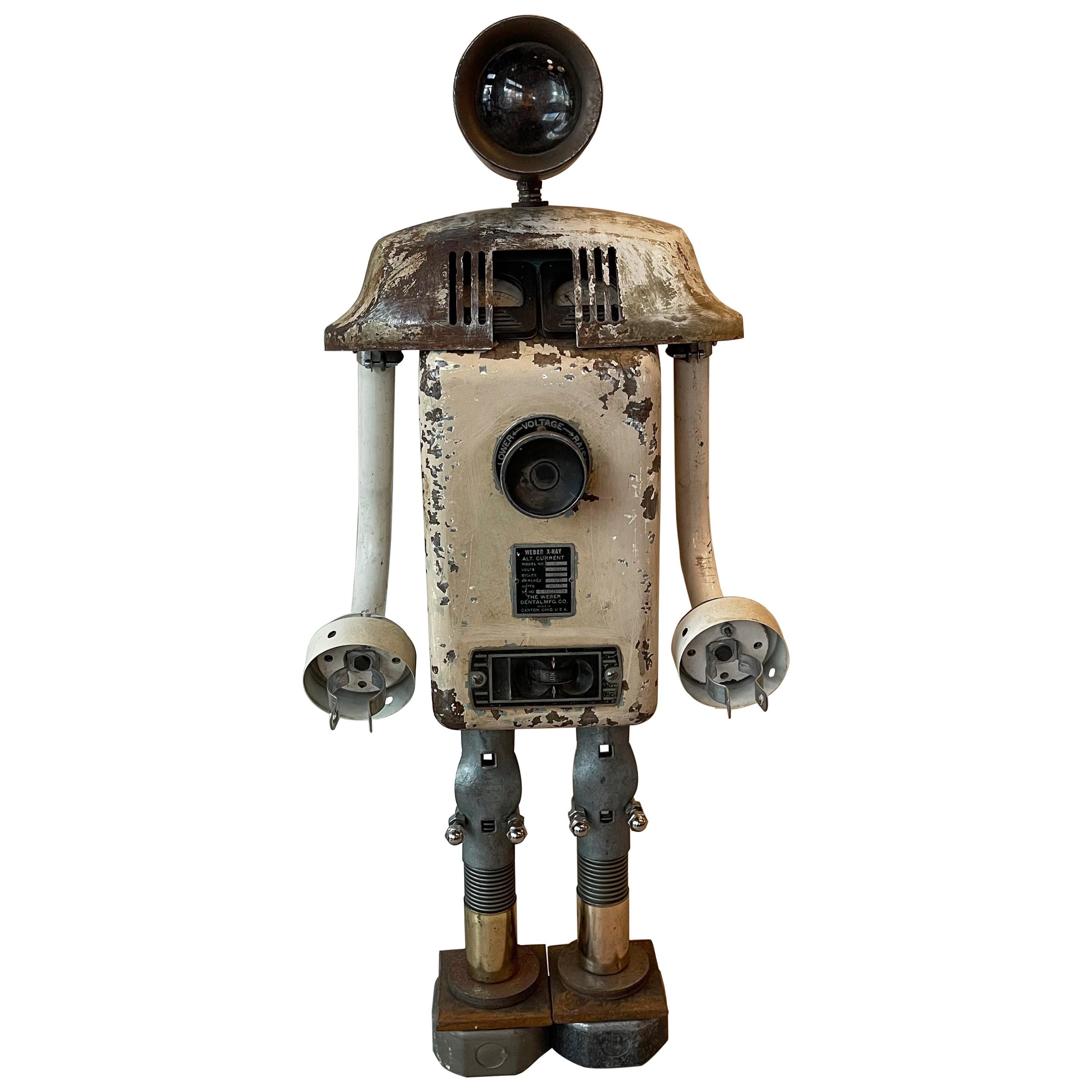 Weber Robot Sculpture by Bennett Robot Works For Sale at 1stDibs | robot  sculptures