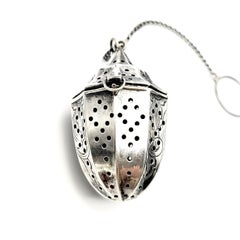 Webster Co Sterling Silver Acorn Tea Infuser Ball