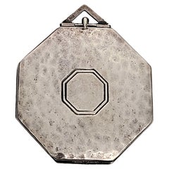 Vintage Webster Co. Sterling Silver Octagon Locket