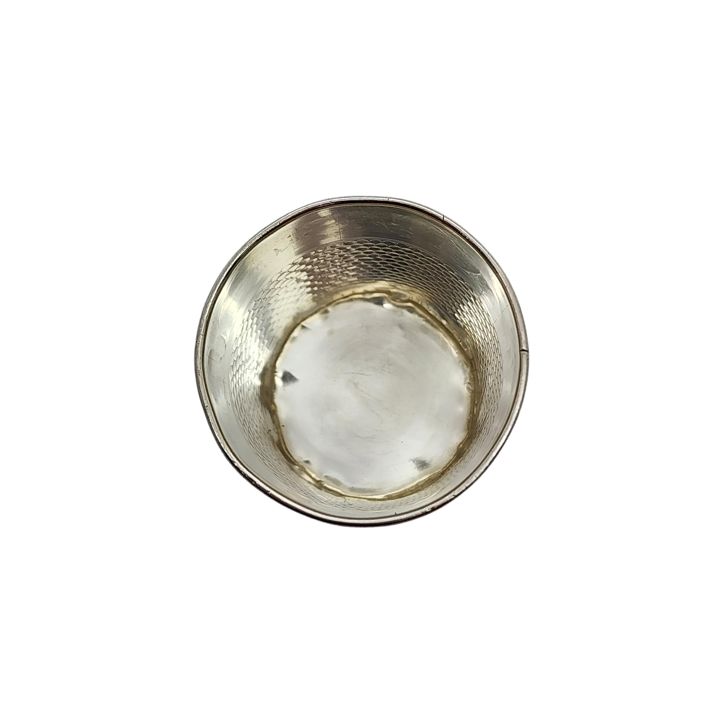 only a thimble full shot glass
