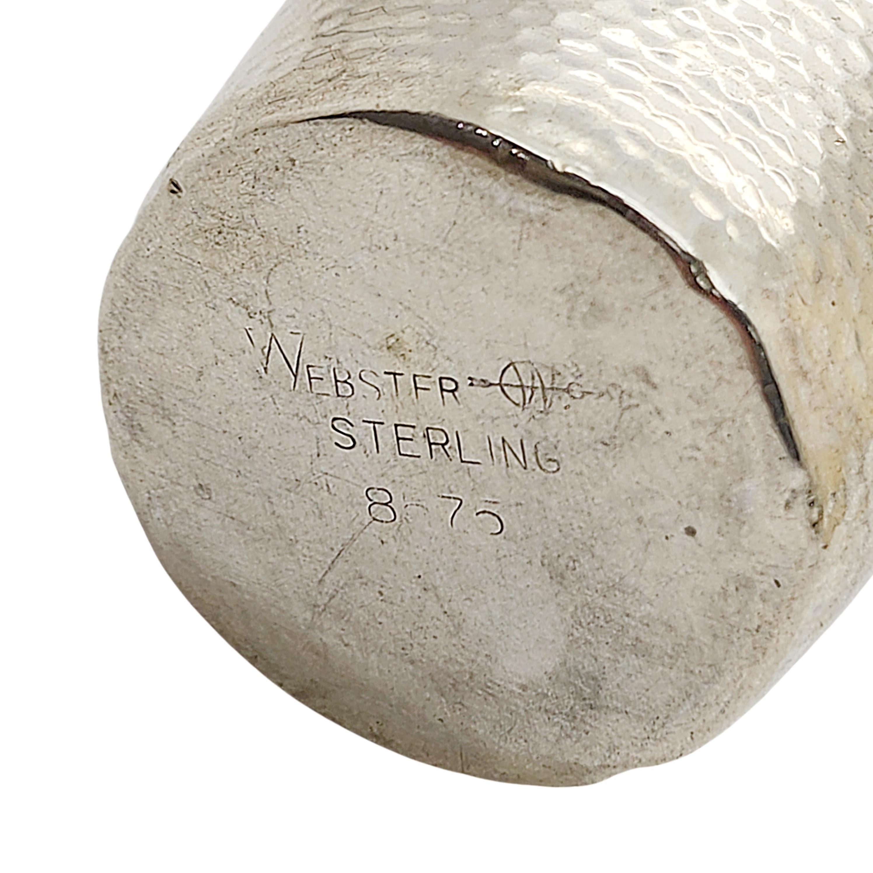 Webster Co Sterling Silver 