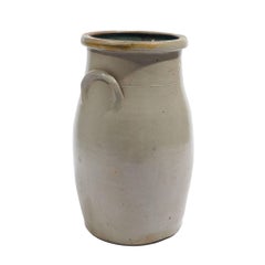 Webster & Seymour two gallon salt glazed stoneware churn, c. 1857-67