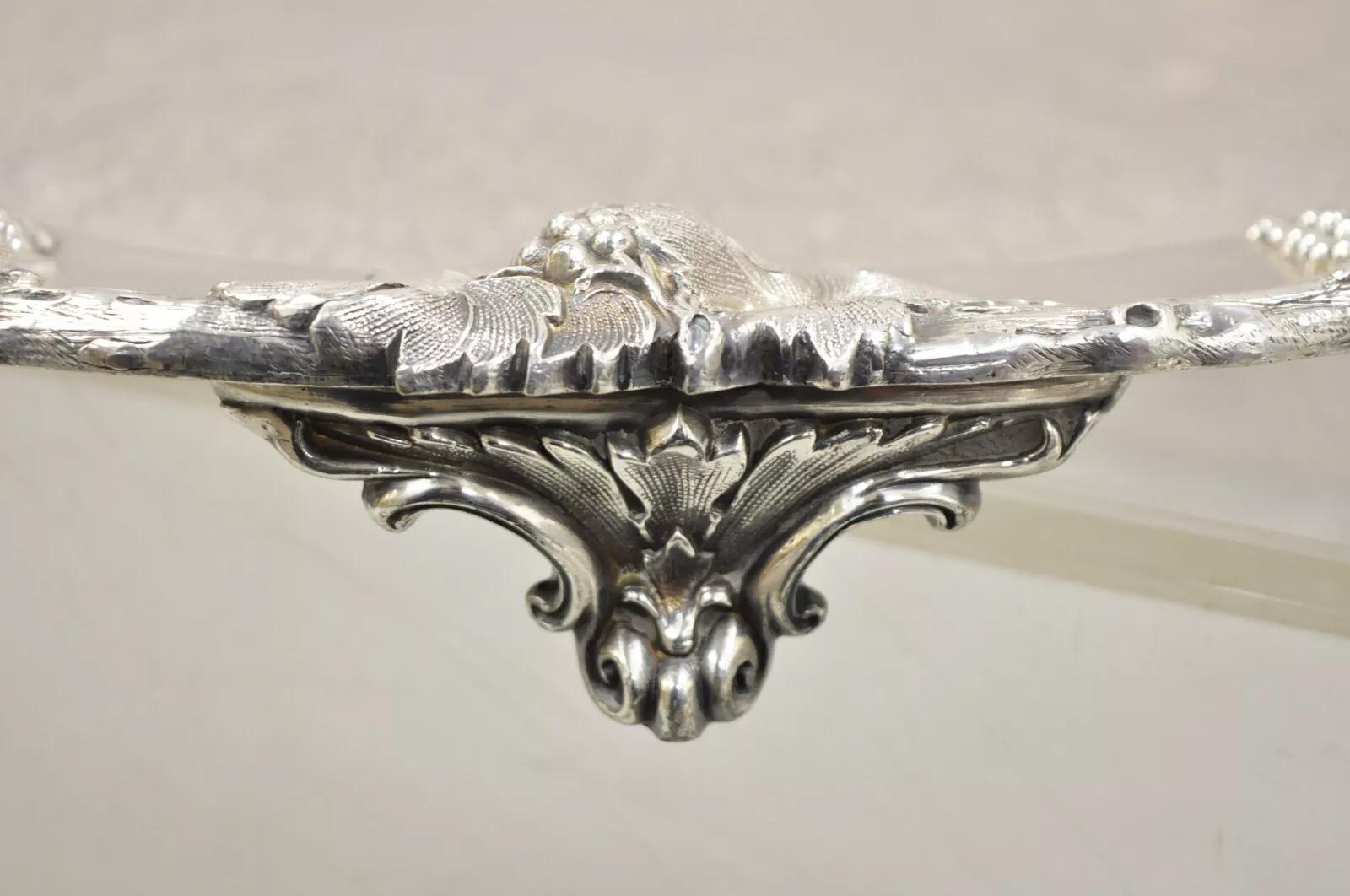 Ensemble à punchs Webster Wilcox International Grapevine Silver Plated - 14 pièces en vente 7