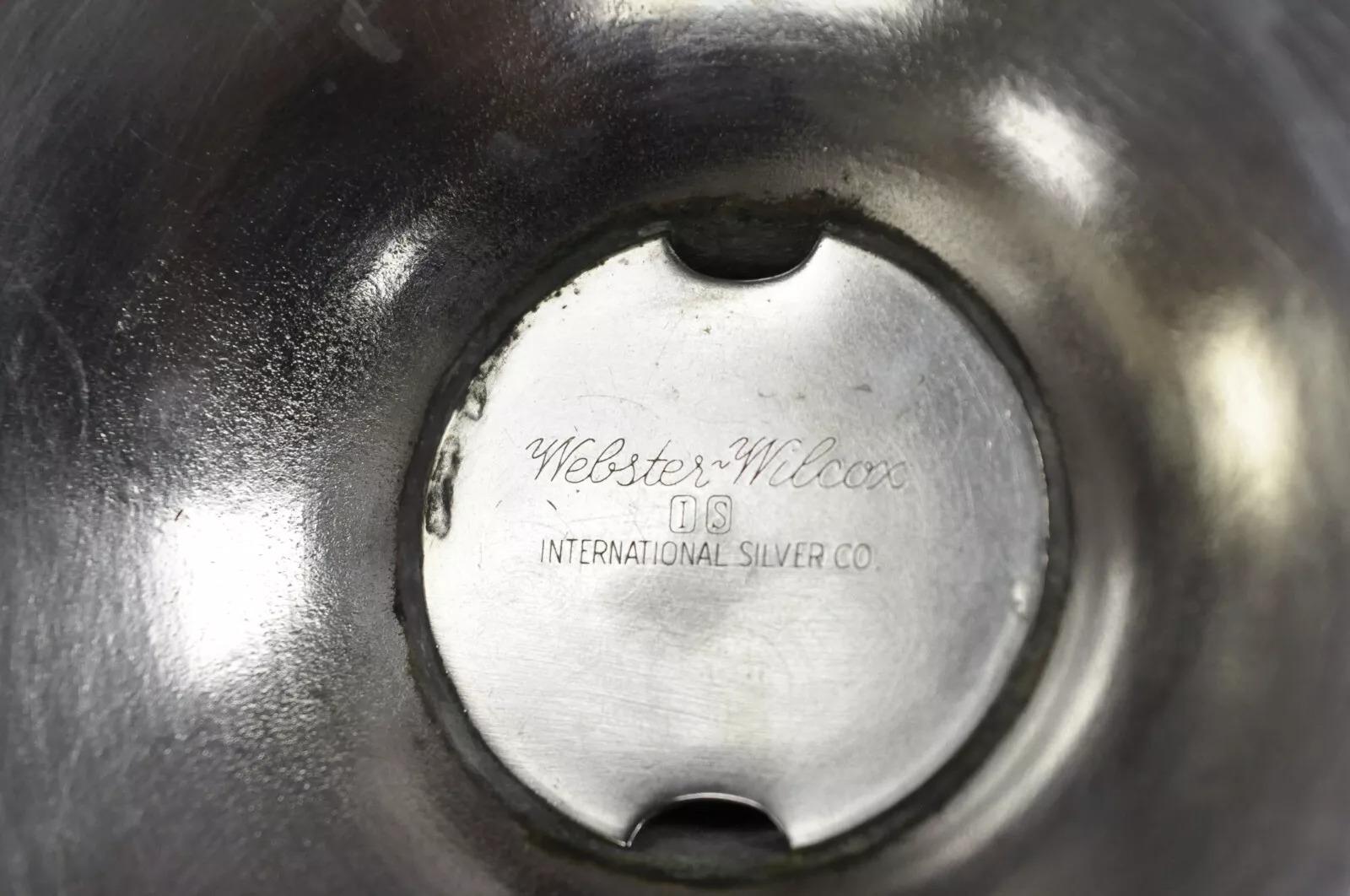 Webster Wilcox International Silver Co Silver Plate Trophy Cup Champagne Chiller For Sale 4