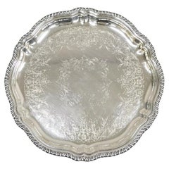 Webster Wilcox International Staffordshire 4470C Silver Plated Platter Tray