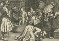 Wedding and Fire Baptism of the Parsis – Rare 1734 Zoroastrian Ritual Engraving