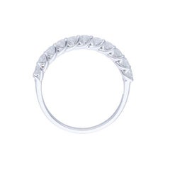 Wedding Band 1981 Classic Collection Ring: 0.63 ctw Diamond in 14K White Gold
