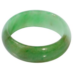 Wedding Band Carved from Jade