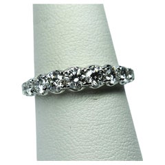 Alliance comme aucun autre PLATINUM 1,50 carat diamants VS couleur F diamant éternité