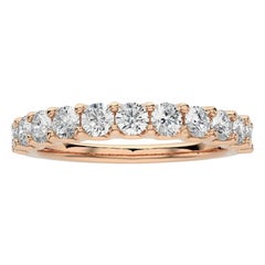 Ehering 1981 Classic Kollektion: 0,9 Karat Diamanten in 14K Rose Gold