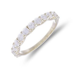 Anneau de mariage 1981 Classic Collection : Diamants de 1 carat en or jaune 14K