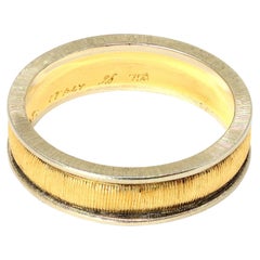 Wedding Band Signed Mario Buccellati in 18 Karat