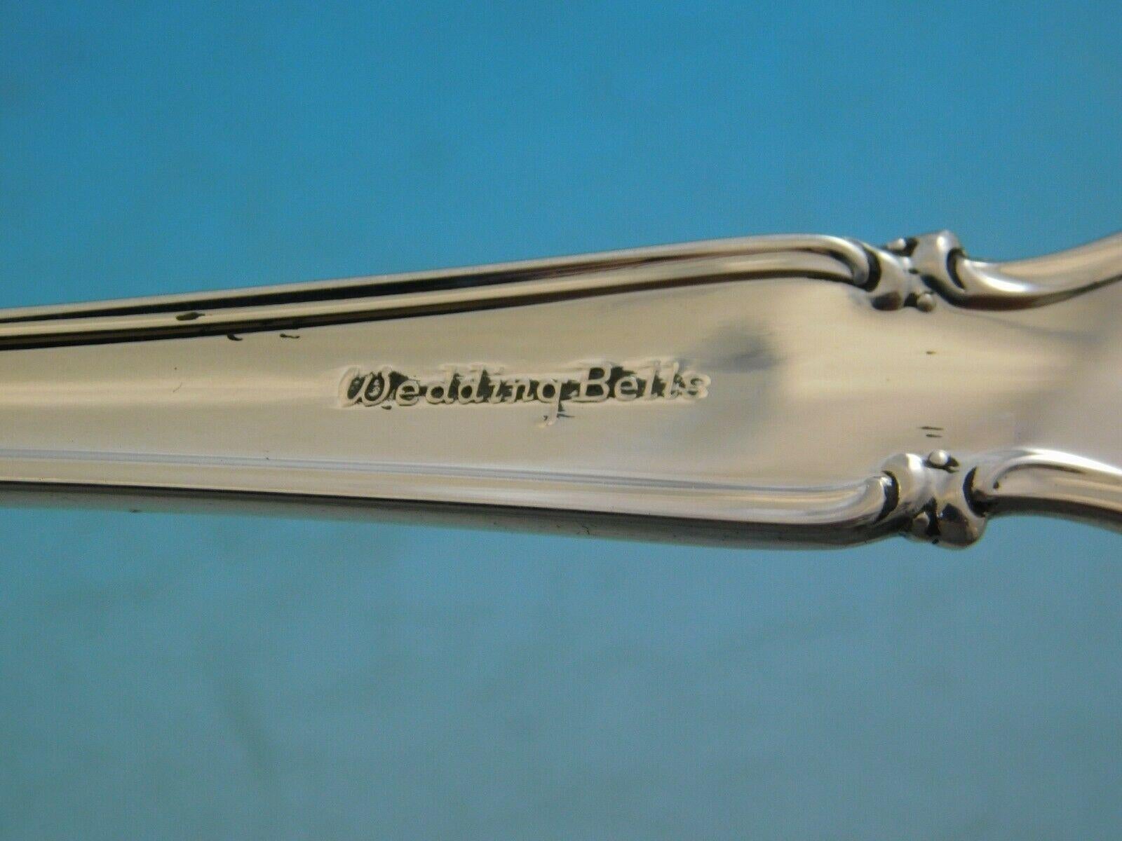 Wedding Bells by International Sterling Set di posate in argento 925 Servizio 61 pezzi S Mono in vendita 1