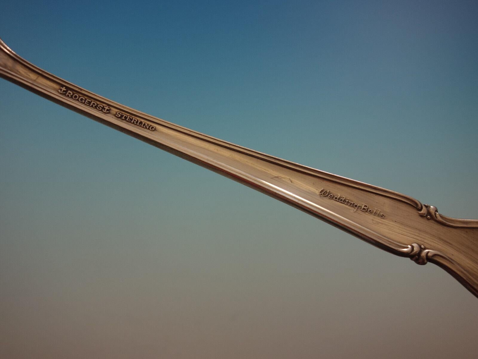 Hochzeitsglocken von Intl Rogers Sterling Silber Besteck Set für 8 Personen 59 Stück im Angebot 1