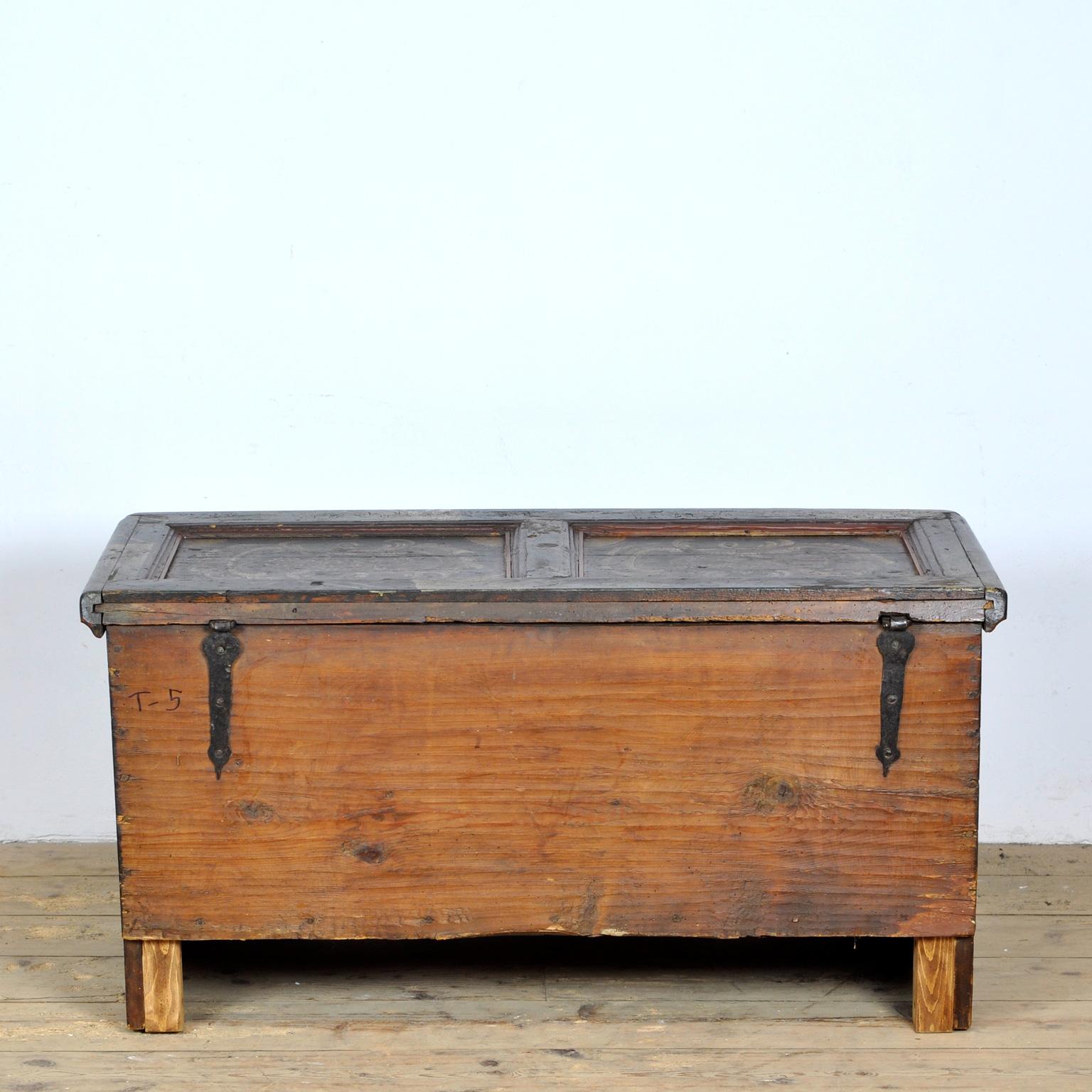 Wedding Chest From Circa 1820 For Sale 5