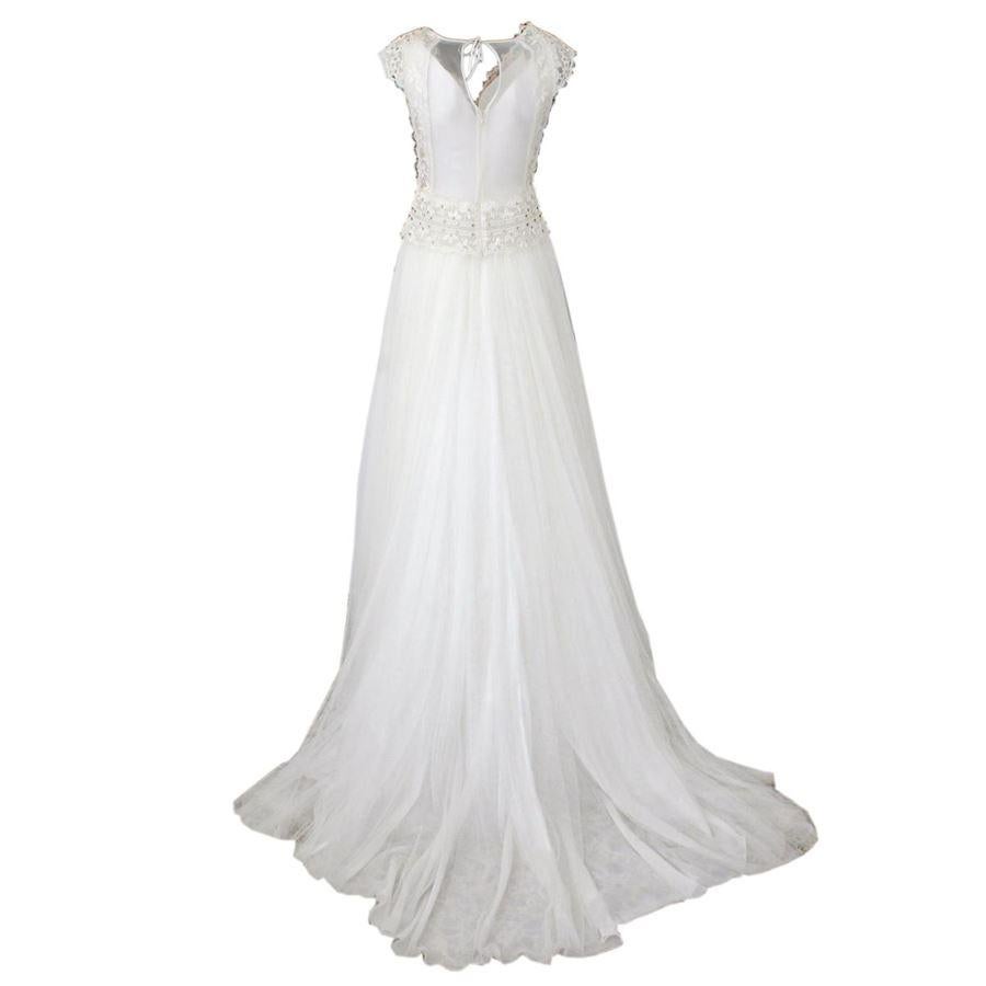 Hochzeitskleid (Grau) im Angebot
