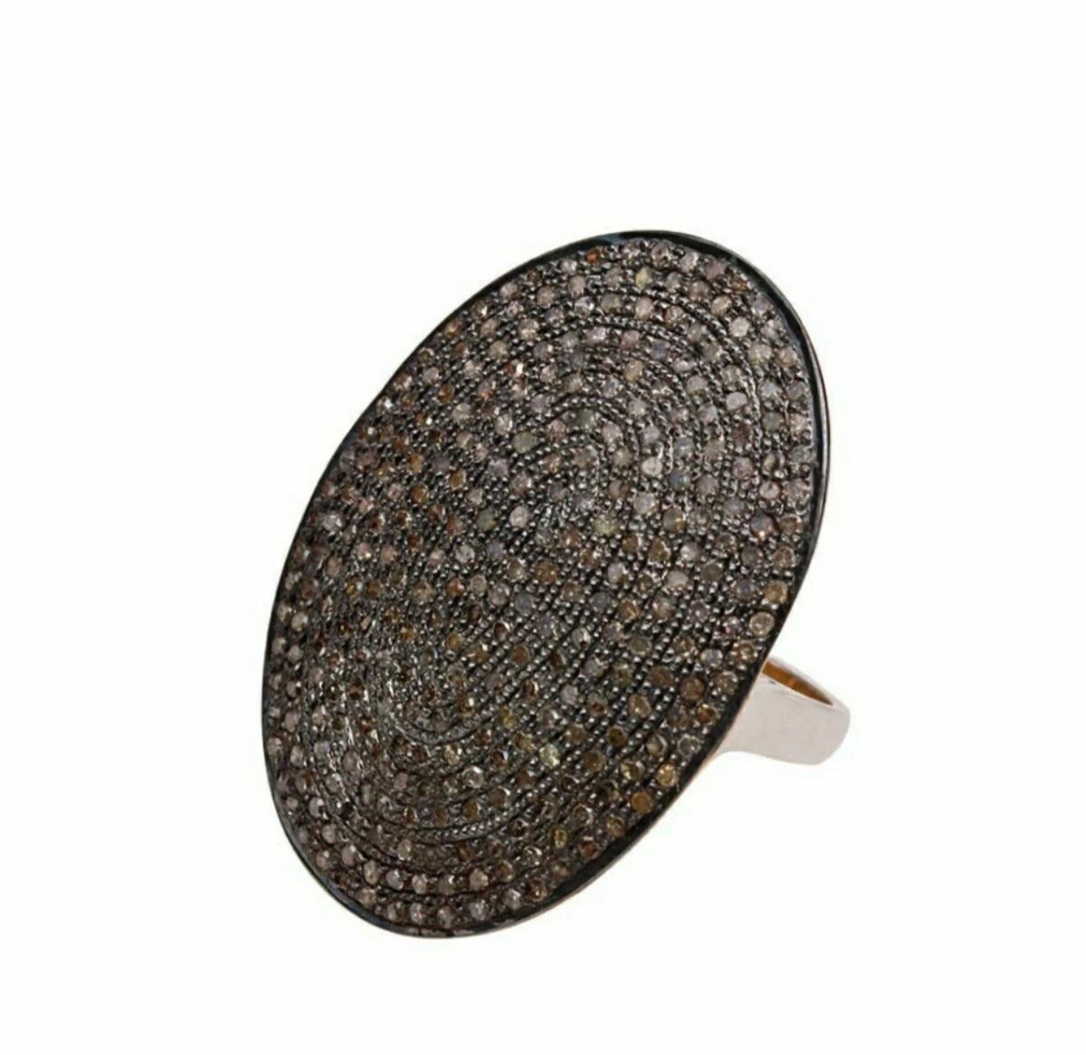 Alianza de boda Anillo de diamantes con pavé de 2,50 ct Plata de ley 925 Anillo de diamantes para ella en venta 4