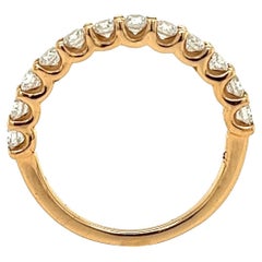 18 Karat Gelbgold Diamant-Hochzeitsring