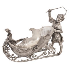 Porte-anneaux de mariage allemand, Jugendstil, Art nouveau, Liberté, 1900, WMF