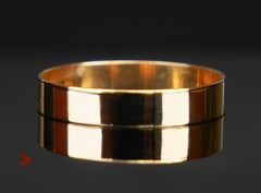Wedding Ring solid 18K Gold Ø 8 US / 1.8 gr