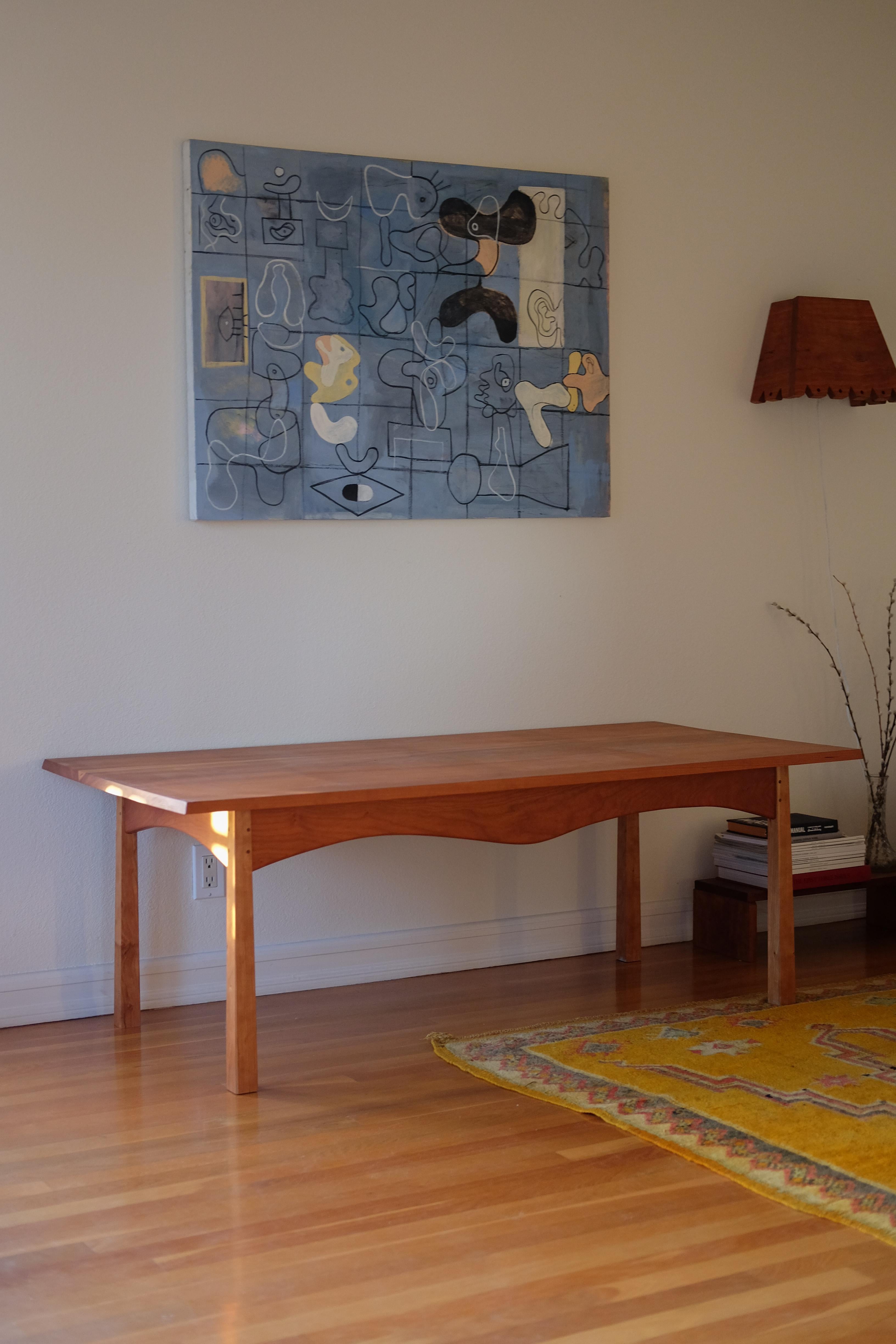 Table de mariée Nick Sugihara
Dimensions : D 71,12x L 147,32c x H 53,34cm. 
MATERIAL : Bois de cerisier huilé.

Disponible en cerisier, chêne et noyer. Veuillez nous contacter.

Sugihara Fine Furniture est un petit studio d'ameublement et