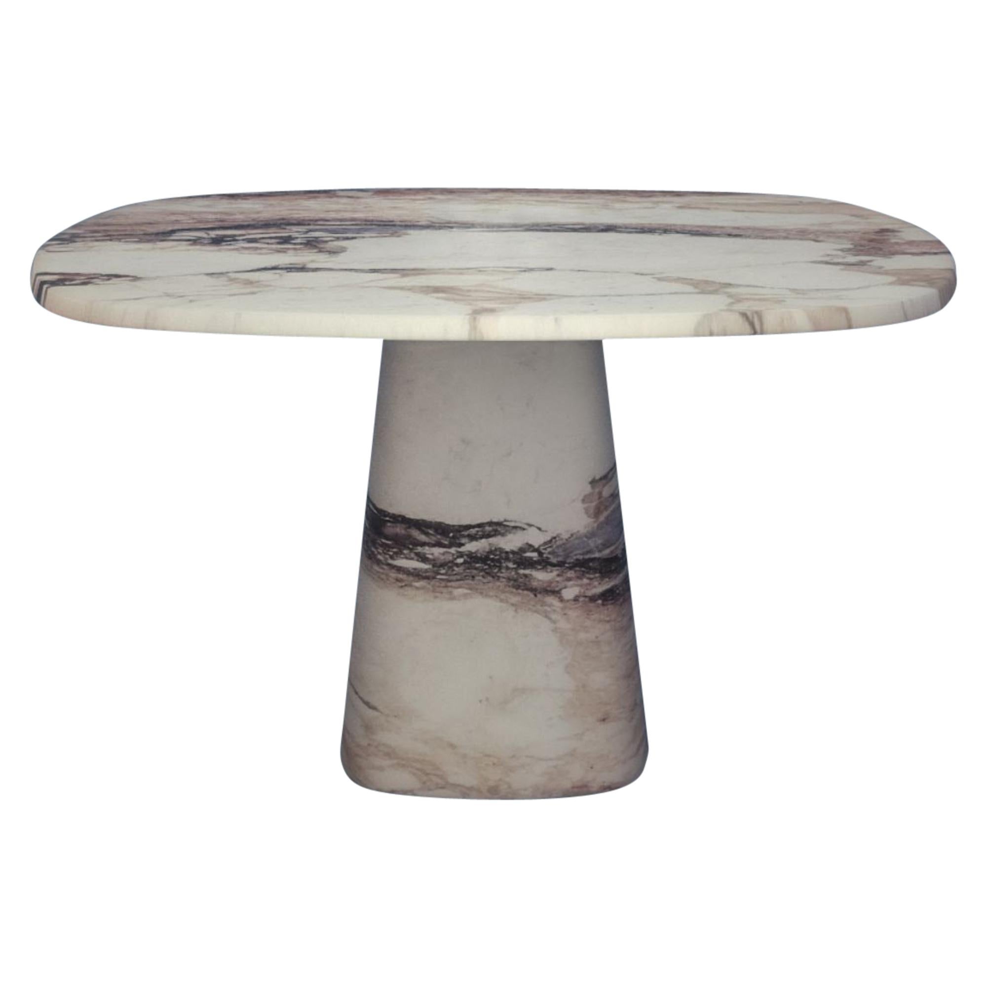 Wedge Dining Table by Marmi Serafini For Sale