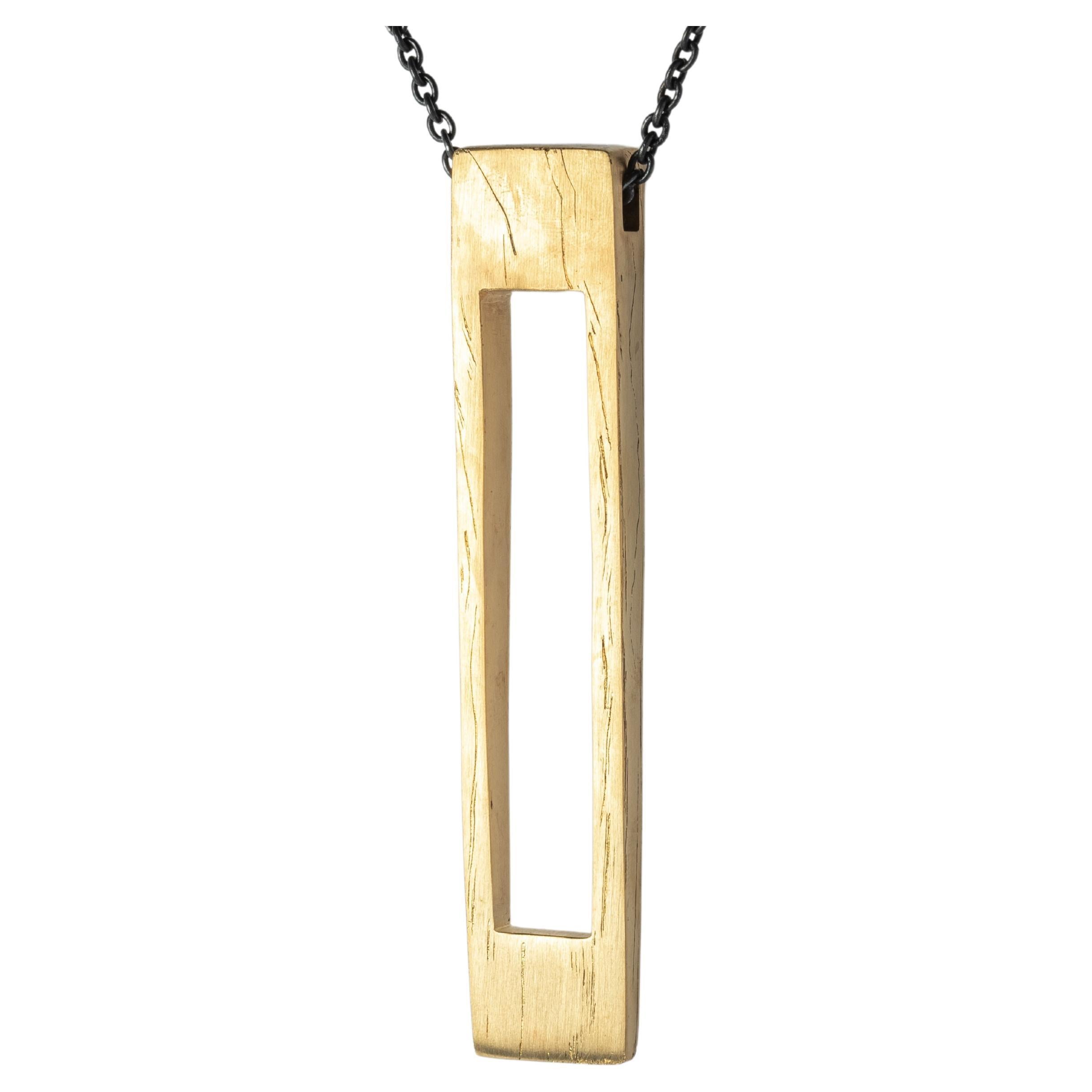 Wedge Gateway Necklace (AG+KA) For Sale