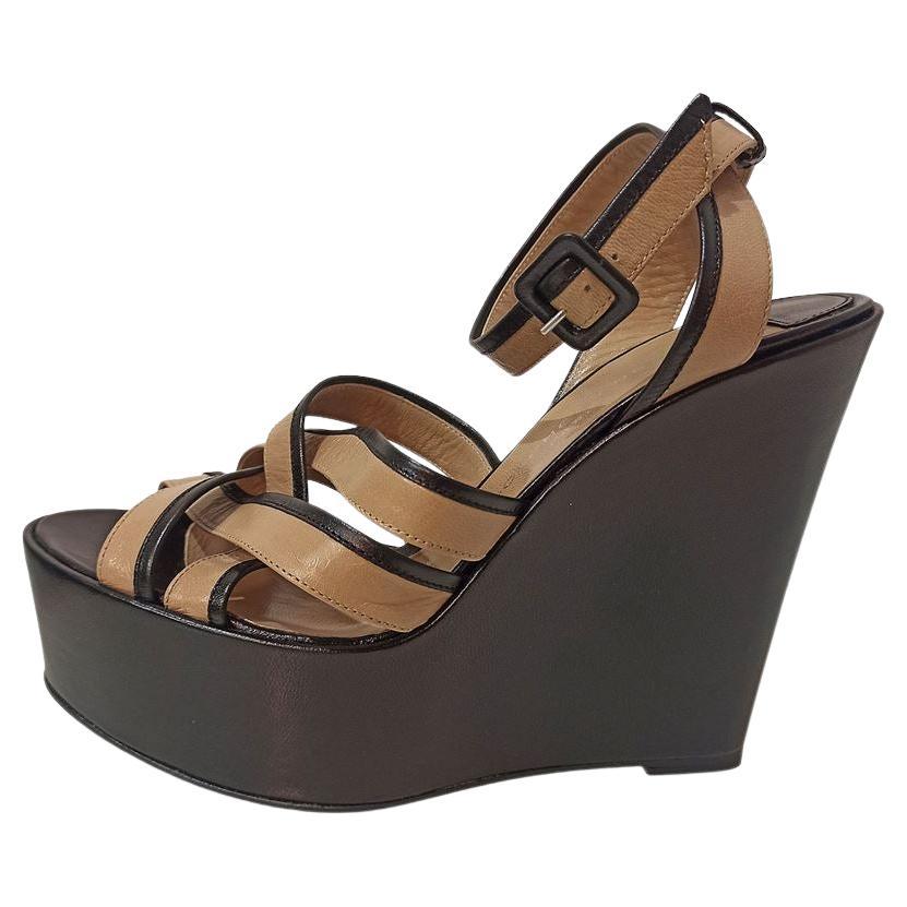 Rodolphe Menudier Wedge sandal size 39 For Sale