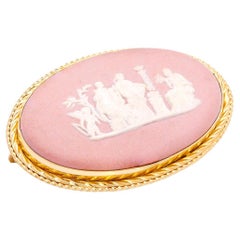 Wedgewood gold Cameo brooch