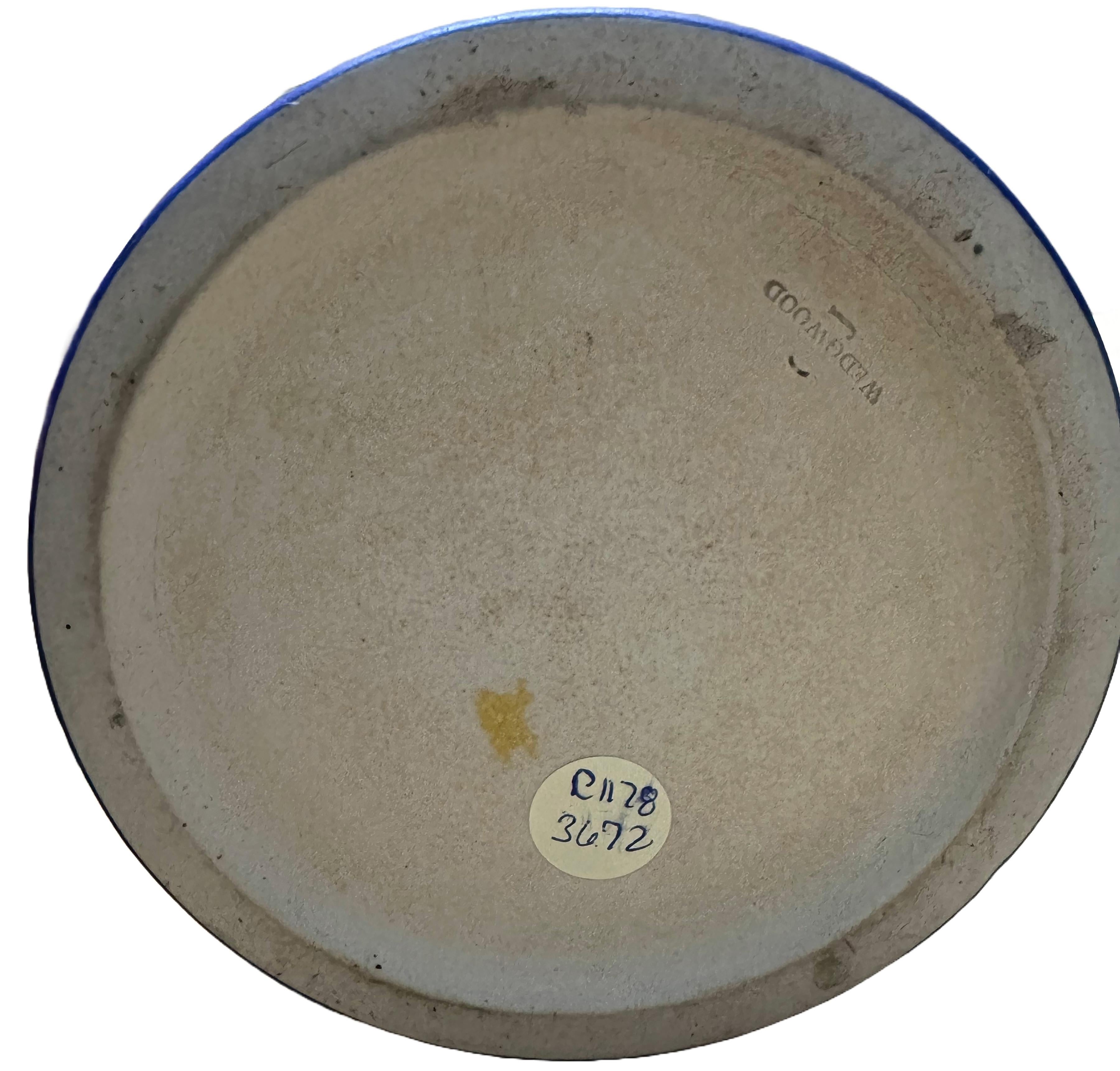 Caffettiera Wedgewood Jasperware blu e bianca in vendita 2