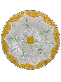 Wedgewood Majolica 1920s Cauliflower Plates