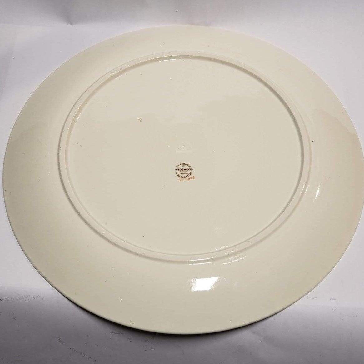 Wedgewood of Etruria & Barlaston Floral platter, style code CC6038. Rare platter, no sales history online found for this pattern. In immaculate condition and measuring 17
