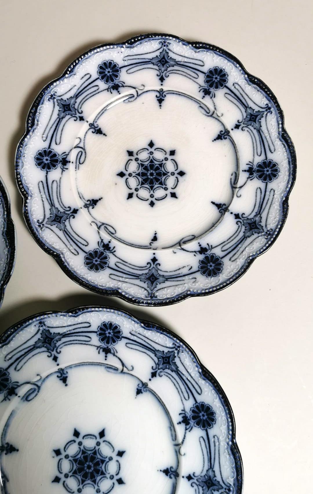 Wedgwood 10 Platos de Postre Ingleses Diseño 