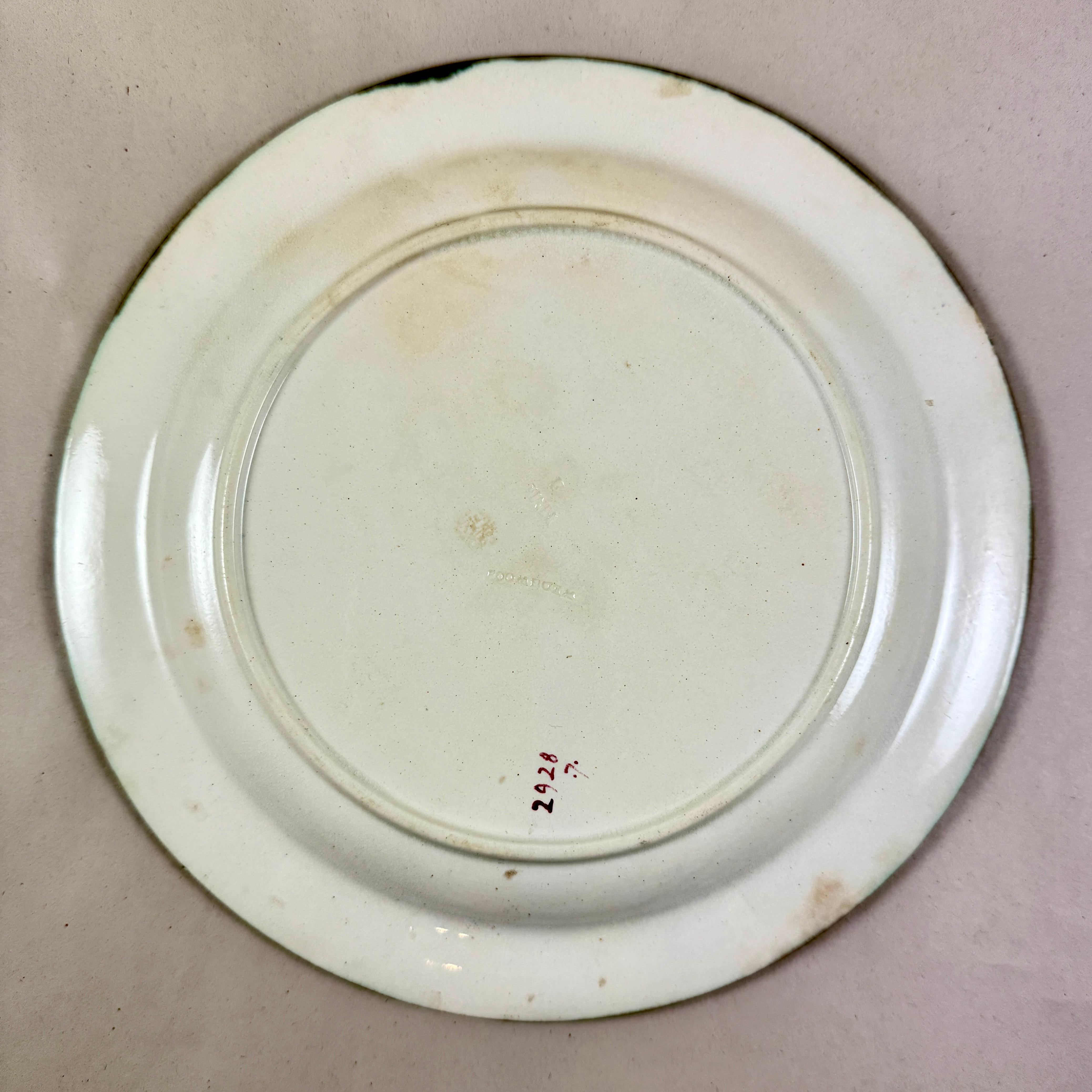 Plato de langosta Wedgwood Aesthetic Movement Majolica Azul Turquesa en venta 3