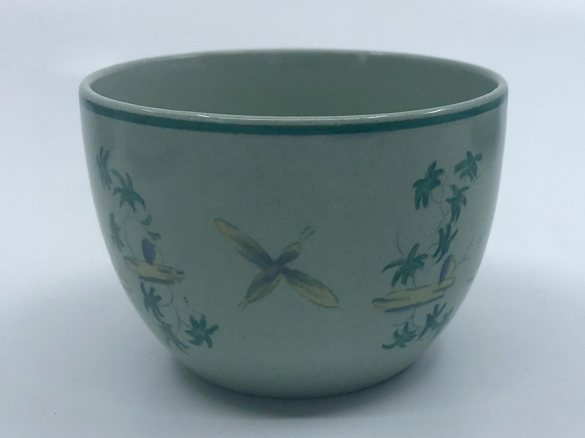 Hand-Painted Wedgwood Apprey Celadon Chinoiserie Tea Set For Sale