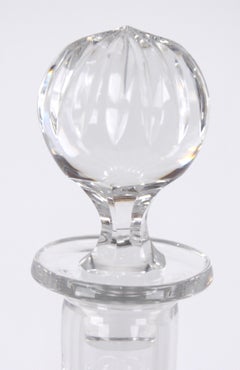 Wedgwood Atlantis Diamond Pattern Crystal Decanter