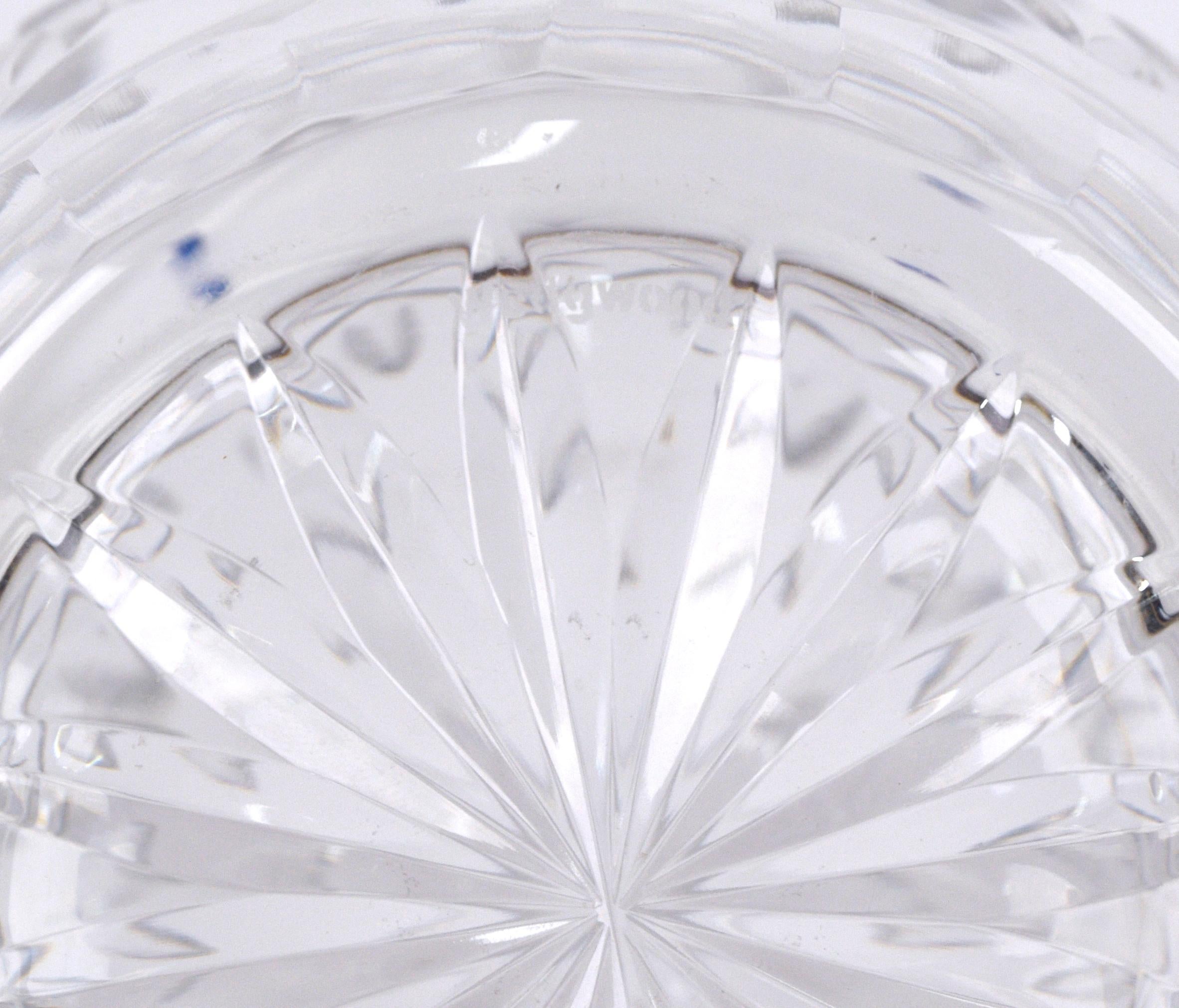 Wedgwood Atlantis Diamant-Muster Kristall Dekanter im Angebot 2
