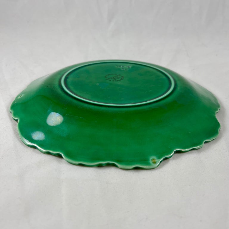 Wedgwood and Barlaston of Etruria Green Glazed English Majolica Cabbage