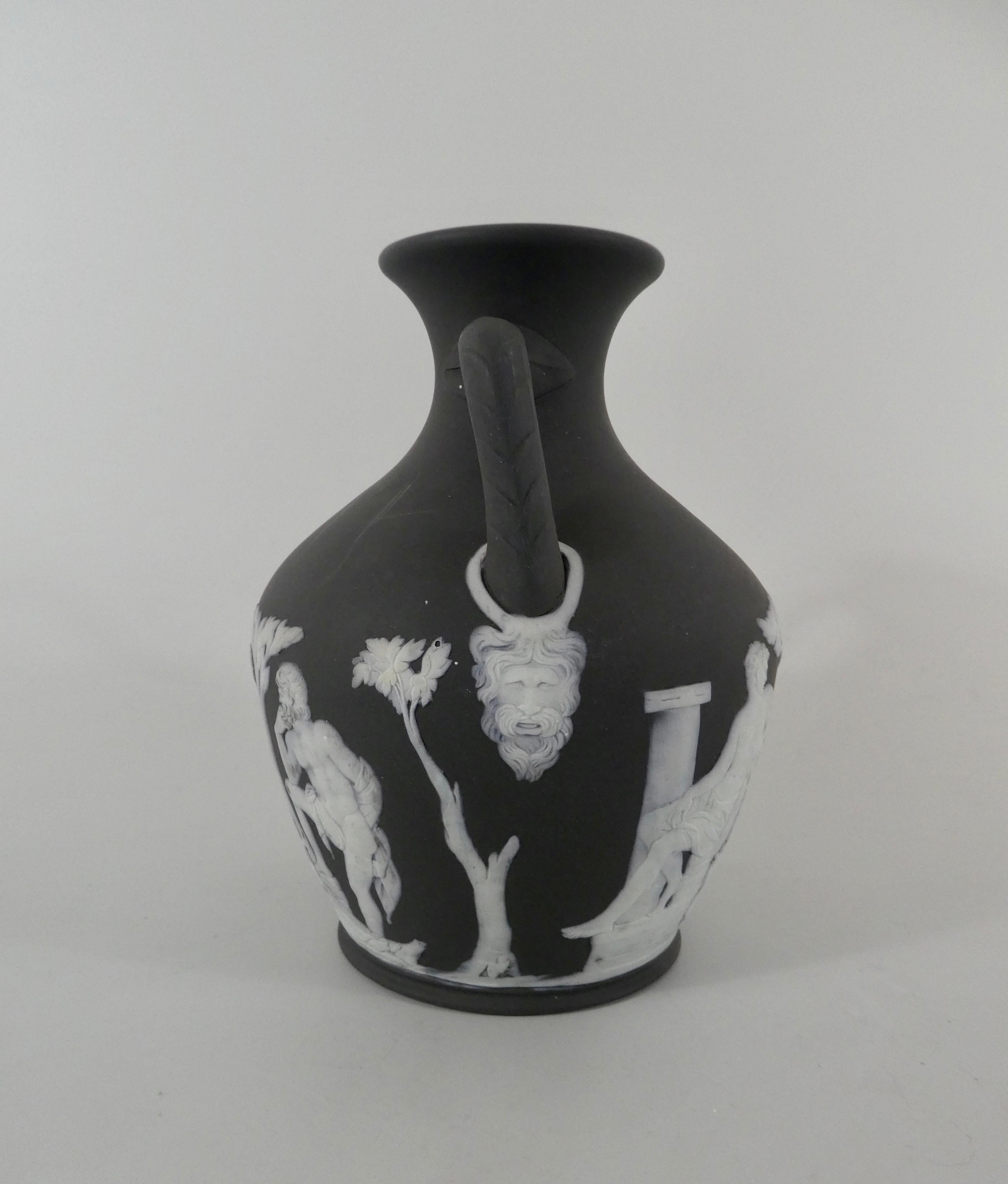 Victorian Wedgwood Basalt Portland Vase, circa 1850